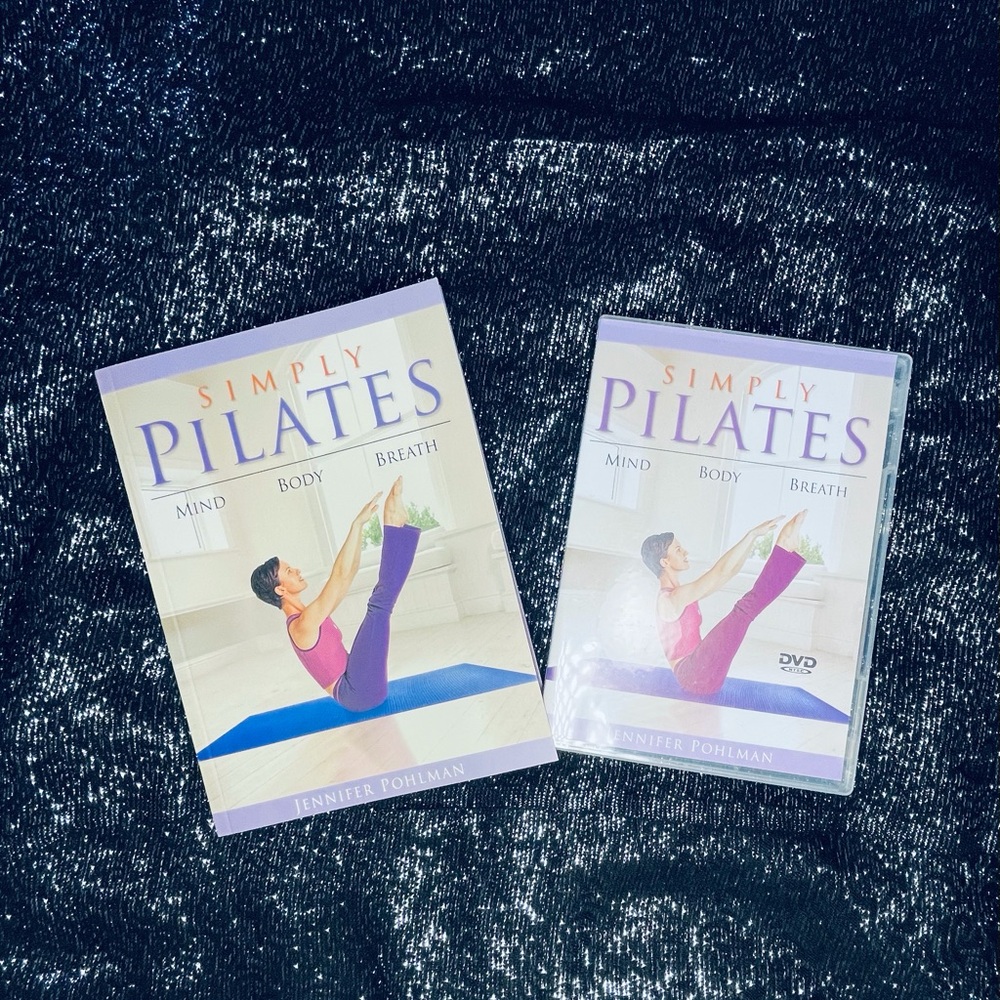 Simply Pilates DVD + Book Set